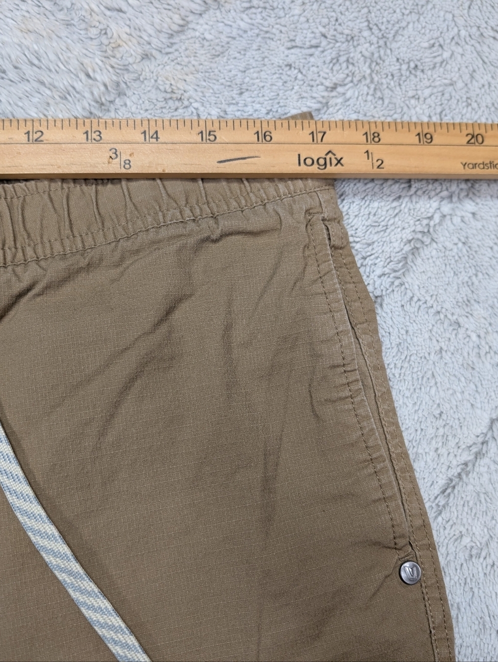 Vuori Pants Mens XL Beige Khaki Ripstop Climber Durable Slim Fit Hiking Trail - Picture 3 of 6